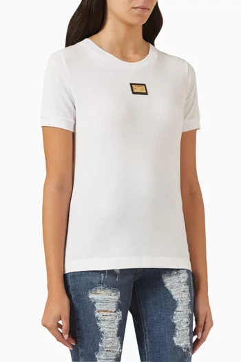 DG Logo Tag T-Shirt in Cotton
