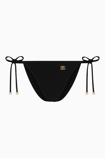 Logo Engraved Bikini Briefs