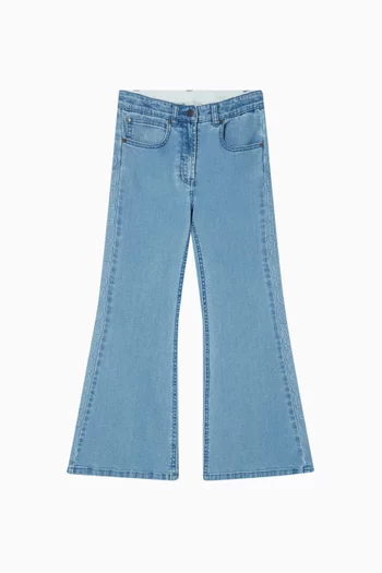 Flared Jeans in Denim