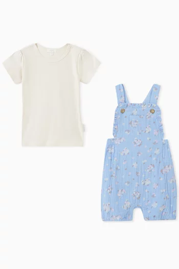 Petal Overall Set in Organic Cotton