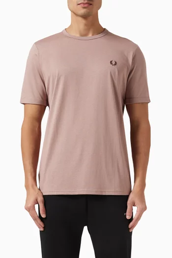 Ringer T-Shirt in Cotton Jersey