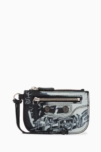 Le Cagole Coin Holder in Leather