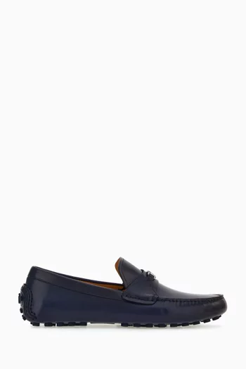 Florin Driver Loafers in Leather