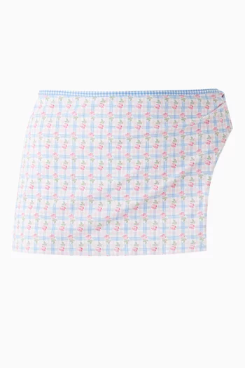 Marly Plaid Mini Skirt