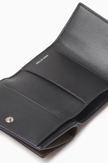 Tri-fold Wallet in Saffiano Leather