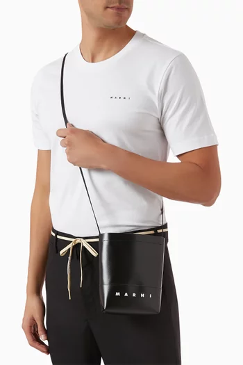 Crossbody Bag in Coated Canvas