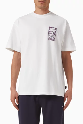 x P.A.M. Graphic T-shirt in Cotton Jersey