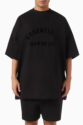 Essentials Crewneck T-shirt in Cotton-jersey