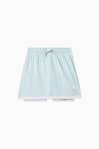 Classics Match Point Youth Skort in Cotton Blend
