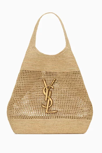 ICARE Shopping Bag in Raffia