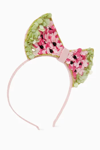 Watermelon Splash Headband, Set of 3