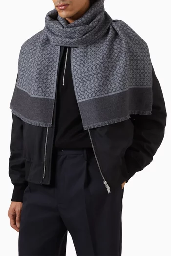 وشاح بحلية جانشيني صوف