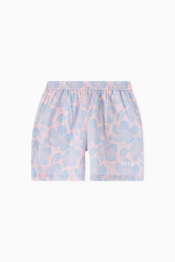 Printed Shorts in Cotton