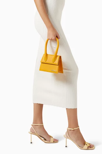 Le Chiquito Moyen Boucle Bag in Leather