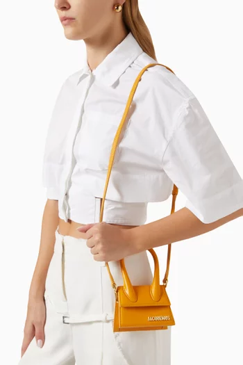 Mini Le Chiquito Handbag in Leather