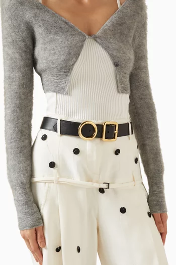 La Ceinture Regalo Belt in Leather