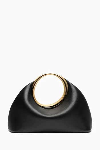 Mini Le Petit Calino Top Handle Bag in Leather