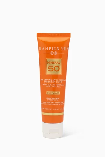 كريم معدني لمقاومة علامات تقدم السن مع عامل الحماية من الشمس SPF 50‏، 50 ملل