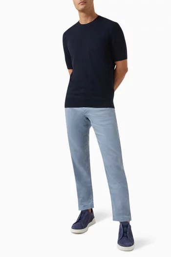 Crewneck T-shirt in Cotton