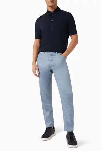 Polo Shirt in Cotton