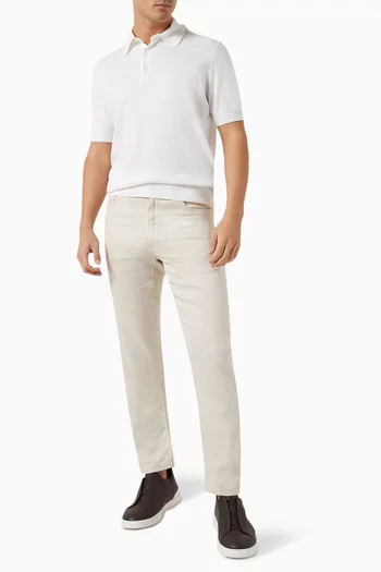 Polo Shirt in Cotton