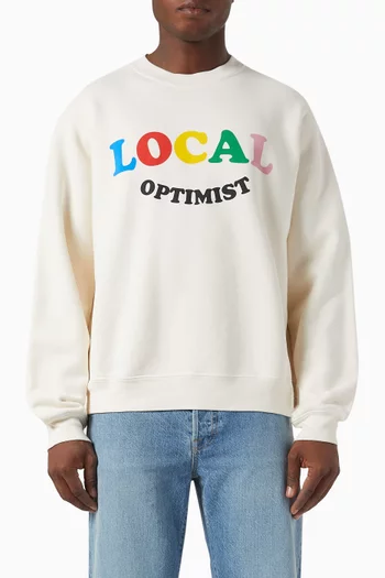 Local Optimist Sweatshirt in Fleece