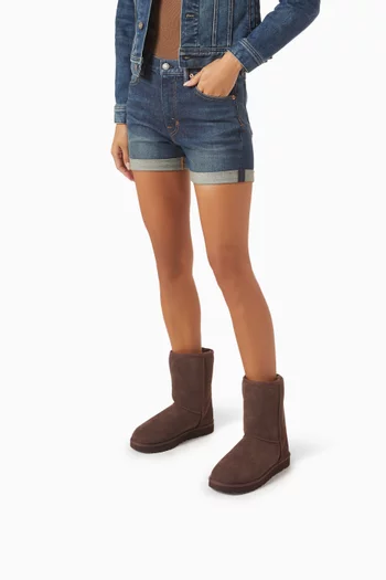Classic Short II Ankle Boots in Suede