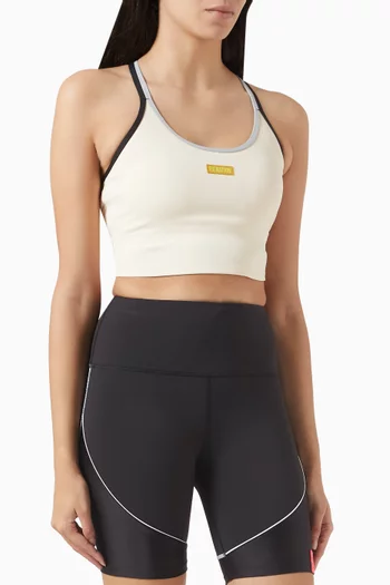 Podium Sports Bra in Recycled Polyester