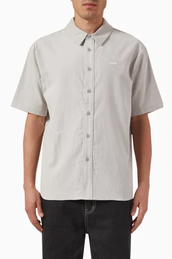 Short-sleeve Shirt in Corduroy