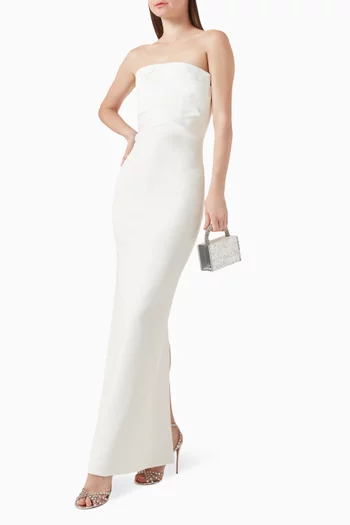 Afra Maxi Dress in Crepe