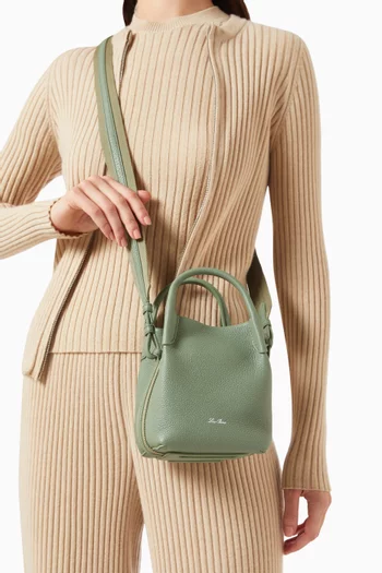Micro Bale Bag in Calfskin Leather
