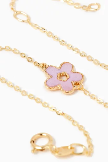 Ara Flower Bracelet in 18kt Gold