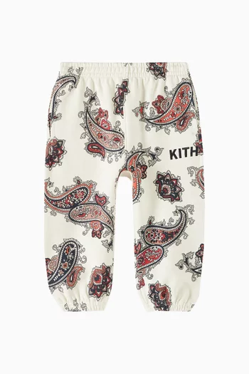 Baby Paisley Sweatpants in Cotton