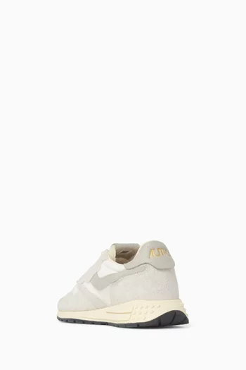 Reelwind Low Sneakers in Suede & Nylon