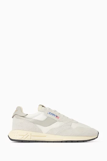 Reelwind Low Sneakers in Suede & Nylon