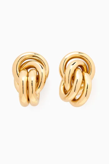 The Vera Earrings in 18kt Gold-plated Sterling Silver