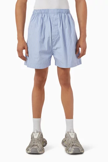 BB Corp Pyjama Shorts in Cotton-poplin