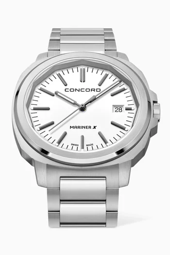 Mariner X Gent Quartz Stainless Steel Watch, 40mm
