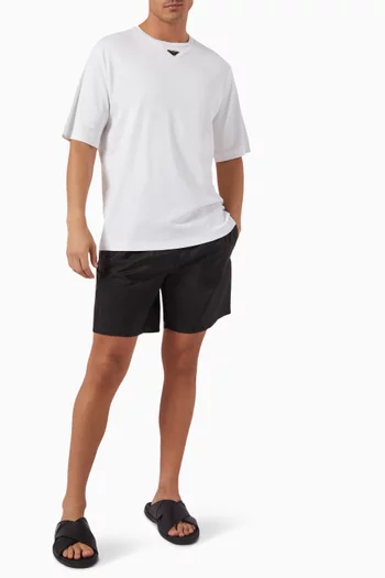 Logo Swim Shorts in Re-Nylon
