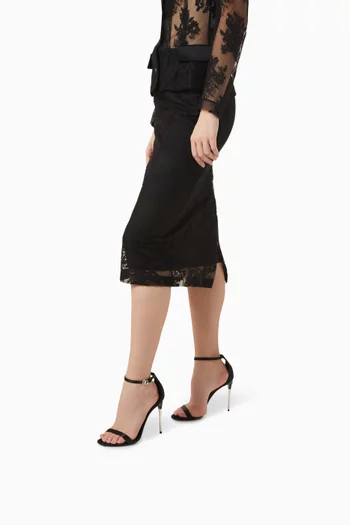 Keira 105 Sandals in Satin