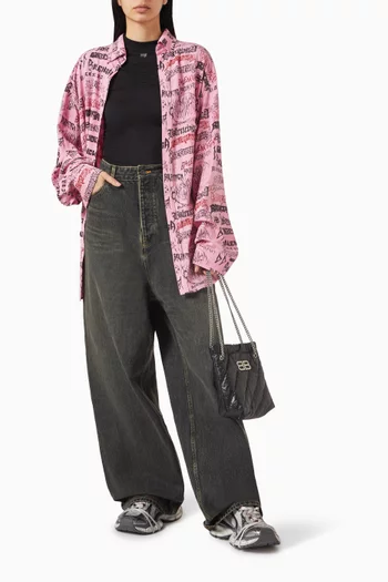 Baggy Pants in Japanese Denim