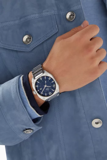 ساعة إيربورن كوارتز ستانلس ستيل، 39 مم