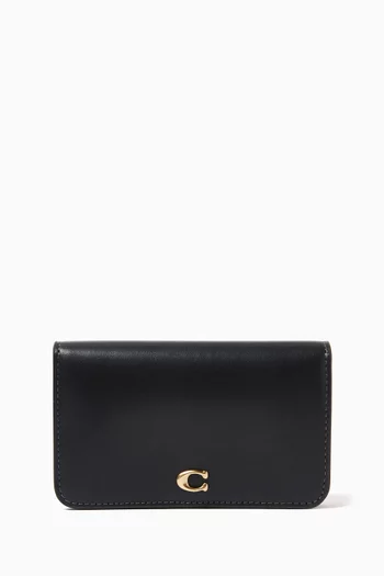 Essential Card Case in Leather