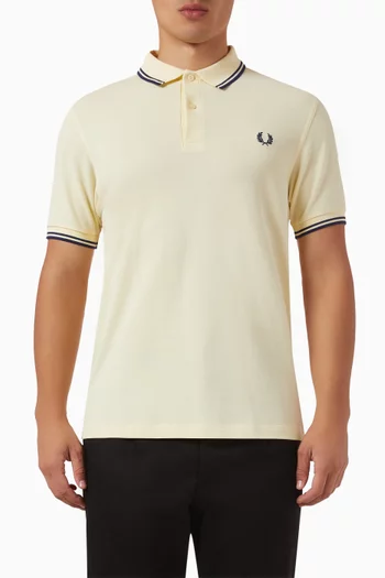 Twin Tipped Fred Perry Shirt in Cotton