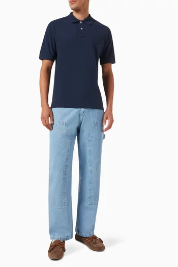 Polo Shirt in Cotton Piqué