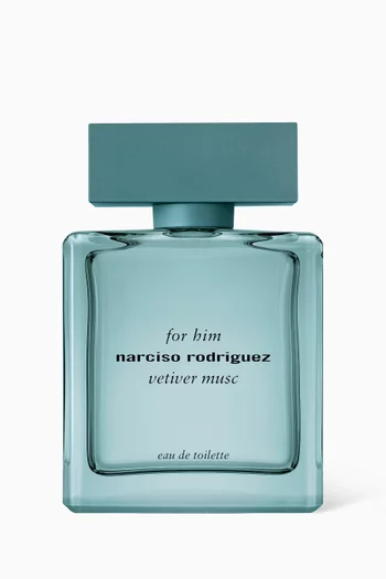 For Him Vetiver Musc Eau de Toilette, 100ml