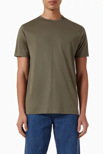 تي شيرت كلاسيكي قطن جيرسيه