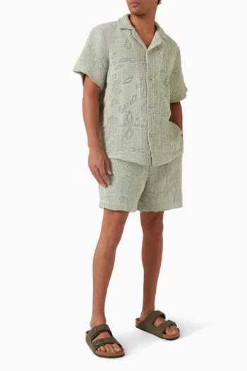 قميص بنمط كوبي جلبانيوم كروشيه