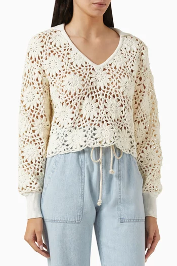 Vera Sweater in Cotton-blend