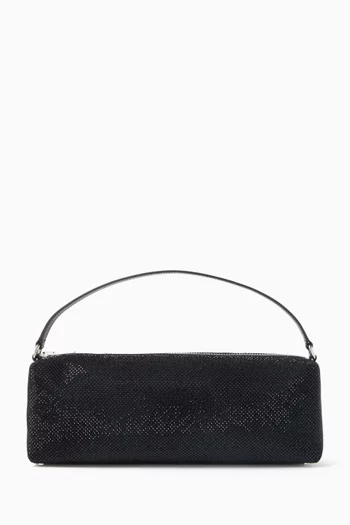 Heiress Flex Crystal-embellished Bag in Leather